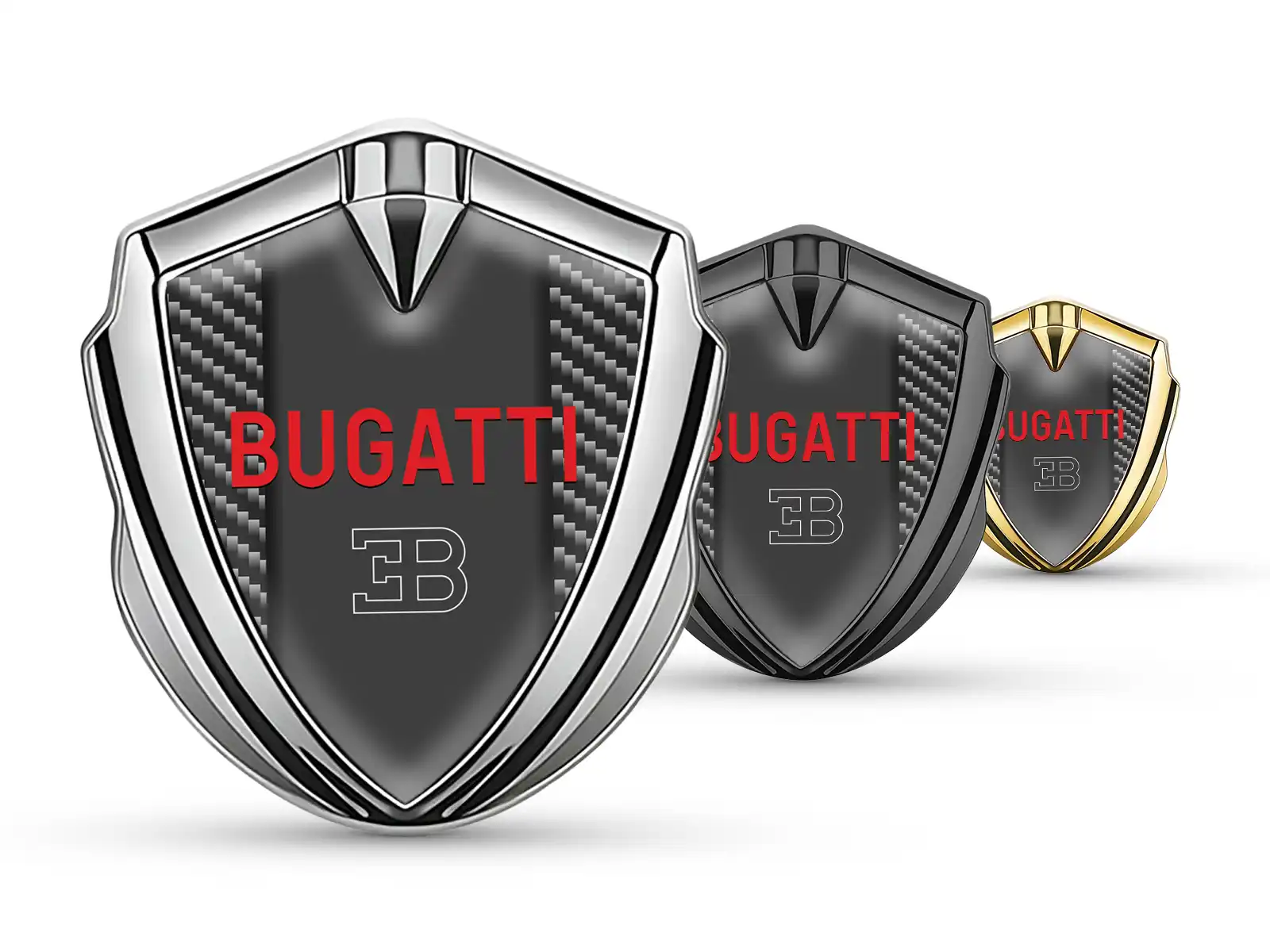 Bugatti Metallico Emblema Badge Disegno Max Robusto